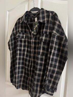Browning Jolly Black Plaid Men’s Casual Button-Down Shirt